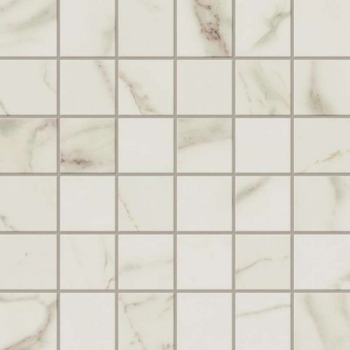 Empire Calacatta Diamond Mosaic Лаппатированная