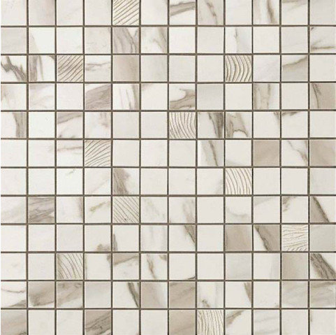 Privilege Light Grey Mosaic 30x30