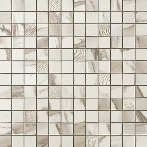 Supernova Marble Calacatta Gold Mosaic 30,5x30,5
