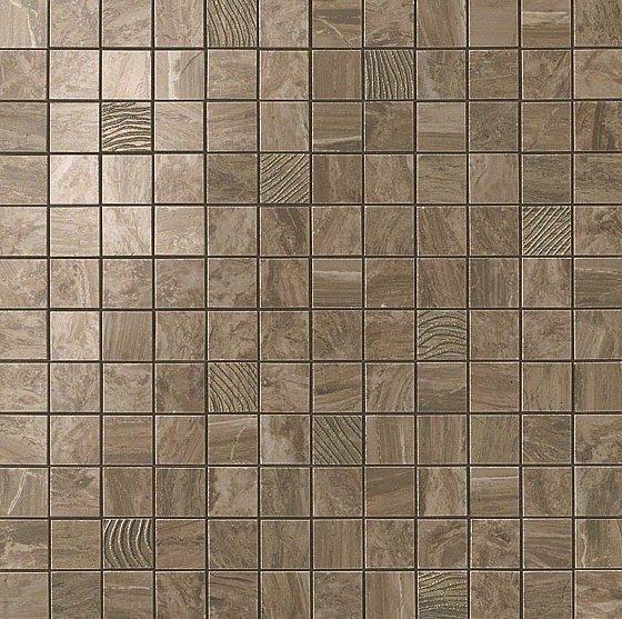 Atlas Concorde Russia Supernova Marble Woodstone Taupe Mosaic 30,5x30,5 / Основное большое изображение