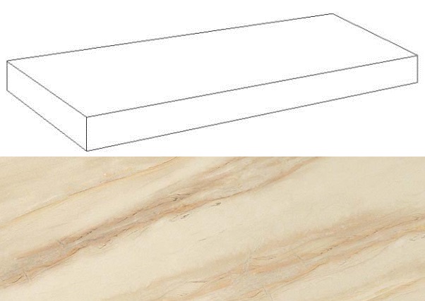 Atlas Concorde Russia Supernova Marble Elegant Honey Scal. Ang. S 33х60 / Основное большое изображение