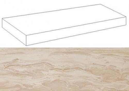 Supernova Marble Woodstone Champagne Scal. Ang. S 33х60