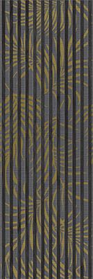 La Citta Grey Gold PVD Flower  Матовая  Ректификат  40x120