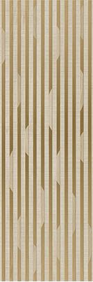 La Citta Beige Gold PVD Mix Line  Матовая  Ректификат  40x120