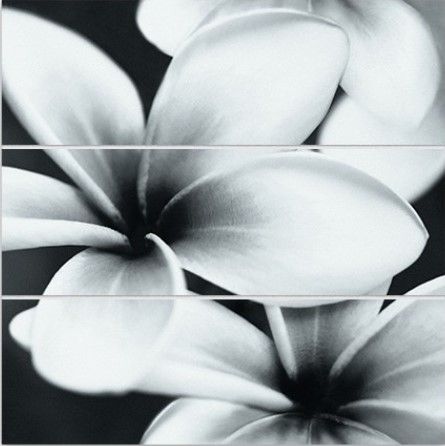 Спецэлемент стеклянный Universal Glass Flowers 75x75