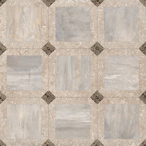 Bergamo   бежевый рельеф 42x42 BE4R012