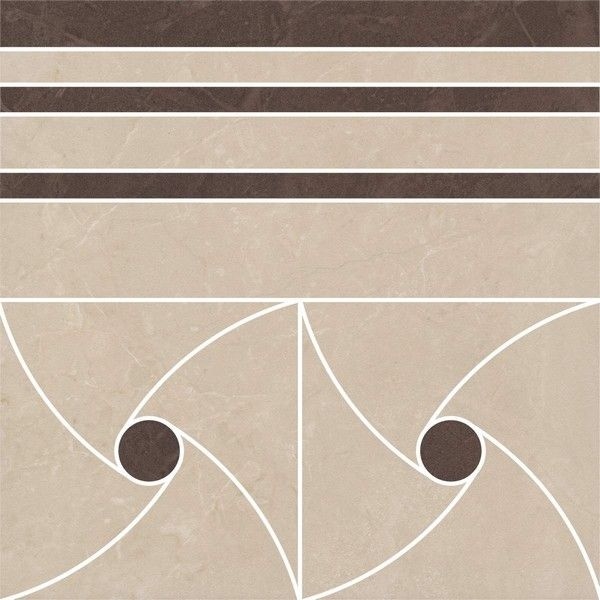 Kerama Marazzi Декор Версаль Наборный 9мм  30×30 / Основное большое изображение