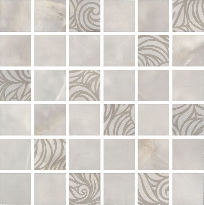 Kerama Marazzi Декор Вирджилиано Серый Мозаичный 30Х30 / Основное большое изображение