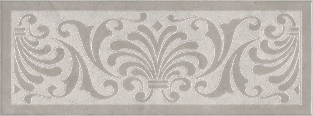 Kerama Marazzi Декор Монсанту 1 Серый Светлый 15х40 / Основное большое изображение