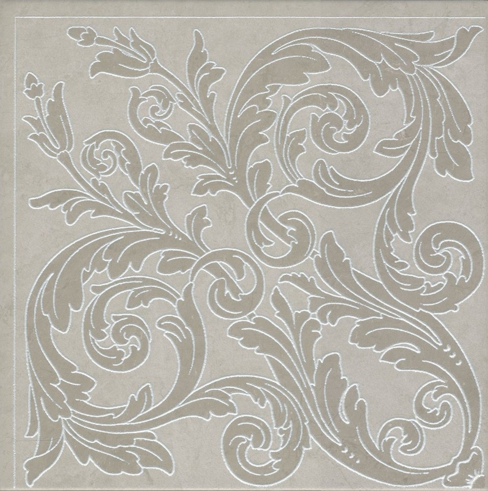 Kerama Marazzi Декор Монсанту Серый Светлый 40,2х40,2 / Основное большое изображение