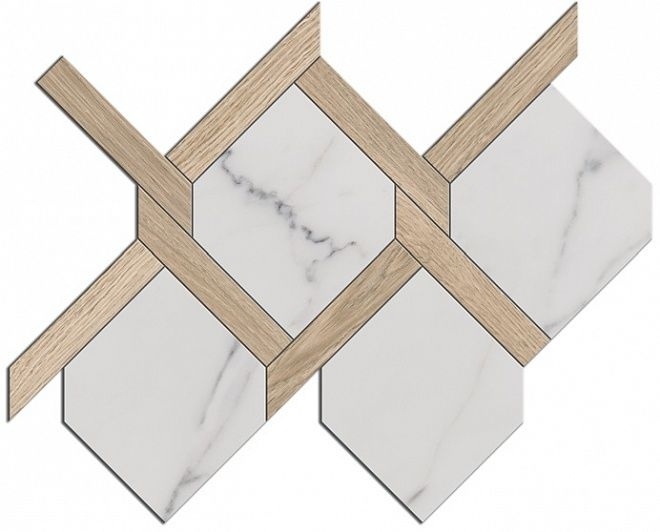 Kerama Marazzi Декор Монте Тиберио Наборный 9мм  40.2×49.5 / Основное большое изображение