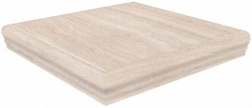 Kerama Marazzi Ступень Пантеон Беж Левая Угловая 34Х34 / Основное малое изображение