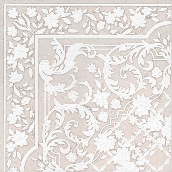 Kerama Marazzi Декор Сорбонна Ковер Угол 8,5мм  50.2×50.2 / Основное большое изображение