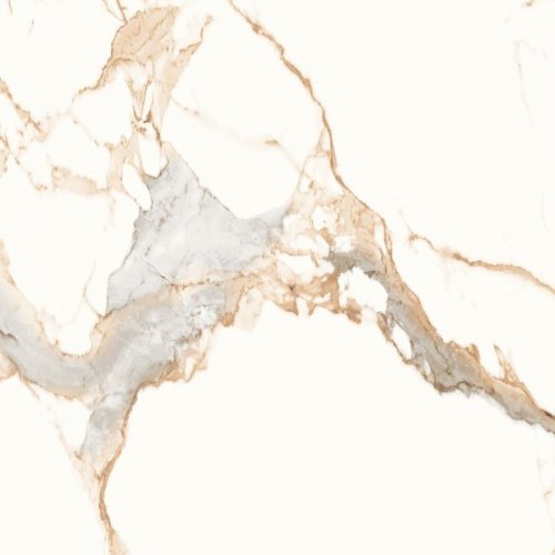 Ottanta Statuario Gold  Матовая  80x80