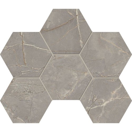 Мозаика Bernini BR03 Hexagon 25x28,5  Неполированная