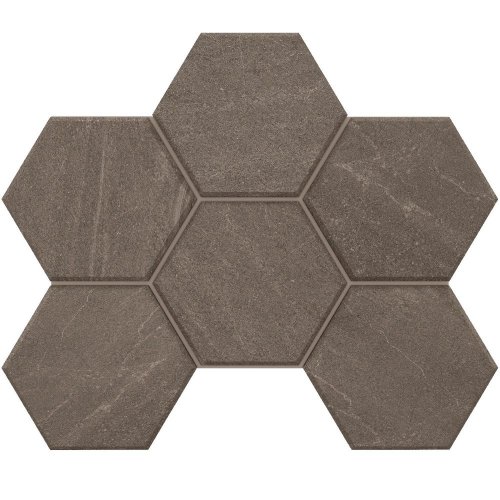 Мозаика Gabbro GB03 Hexagon 25x28,5  Неполированная