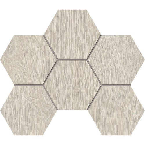 Мозаика  Kraft Wood KW00 Hexagon 25x28,5 структур.