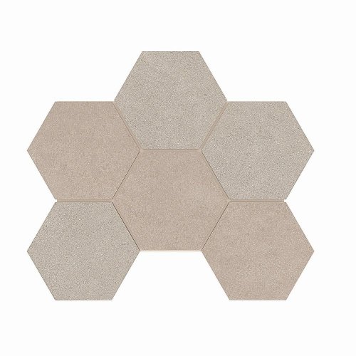 Мозаика  Luna LN01/TE01 Hexagon 25x28,5  Неполированная