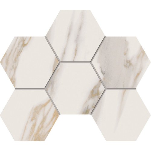 Мозаика  Miramare RM01 Hexagon 25x28,5  Неполированная