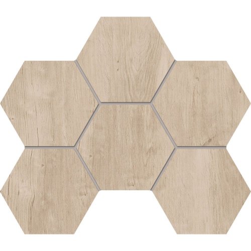 Estima Мозаика  Soft Wood SF02 Hexagon 25x28,5  Неполированная / Основное малое изображение