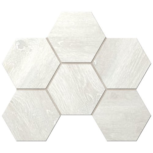 Мозаика  Daintree DA00 Hexagon 25x28,5  Неполированная (10 мм)