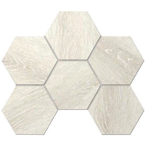 Мозаика  Daintree DA01 Hexagon 25x28,5  Неполированная (10 мм)