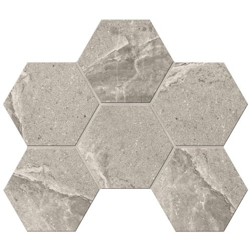 Мозаика  Kailas KA02 Hexagon 25x28,5  Неполированная (10 мм)