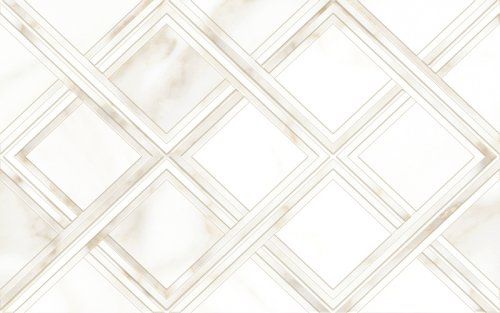 GlobalTile 10100001120 Плитка облиц. Calacatta Gold GT Бел. 40*25 03 ромбы_ 1 \75,6 / Основное малое изображение