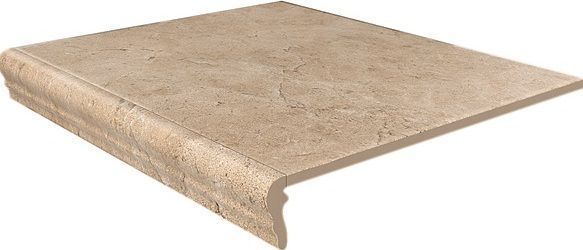 Kerama Marazzi Ступень Фаральони беж угловая 34x34 / Основное большое изображение