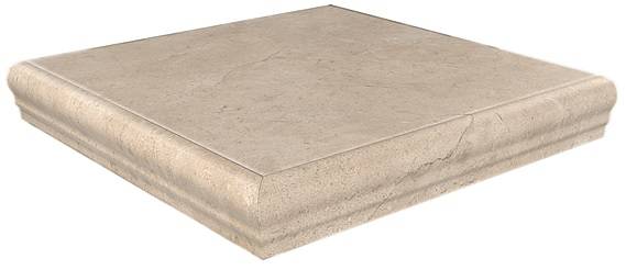 Kerama Marazzi Ступень Фаральони коричневый угловая 34x34 / Основное большое изображение