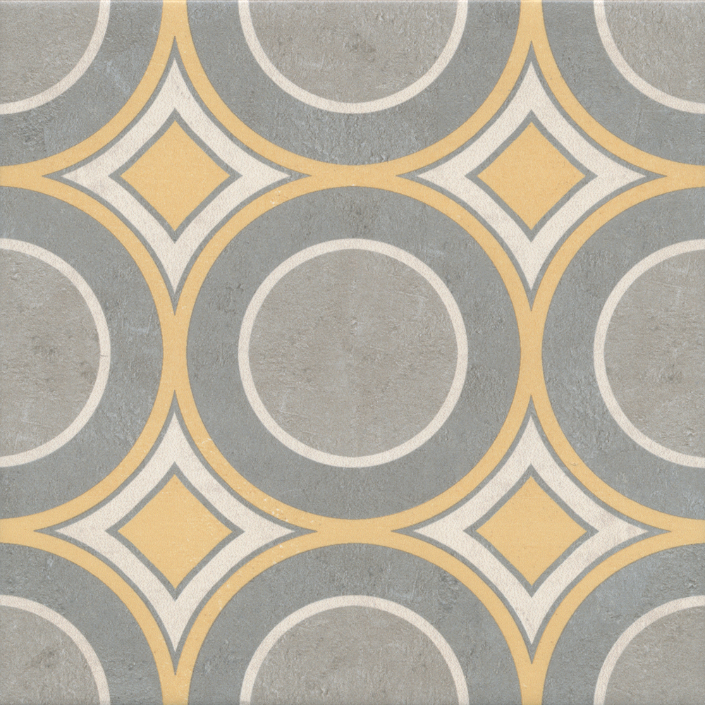 Kerama Marazzi Декор Эрмитаж 7 матовый 20x20 / Основное большое изображение