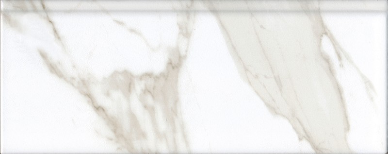 Kerama Marazzi Плинтус Алентежу белый матовый 12x30 / Основное большое изображение