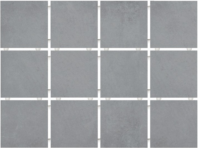 Kerama Marazzi Керамогранит Амальфи серый (из 12 плиток) 9,8x9,8 / Основное большое изображение