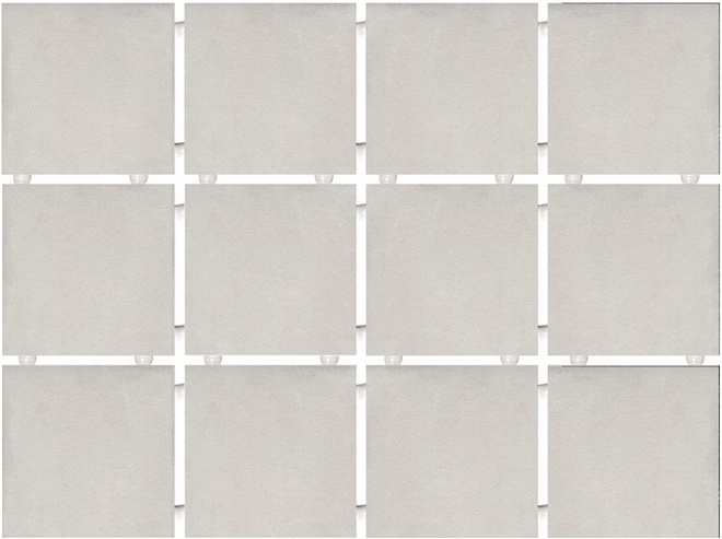 Kerama Marazzi Керамогранит Амальфи серый светлый (из 12 плиток) 9,8x9,8 / Основное большое изображение