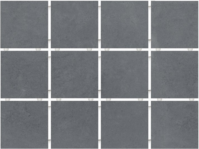 Kerama Marazzi Керамогранит Амальфи серый темный (из 12 плиток) 9,8x9,8 / Основное большое изображение