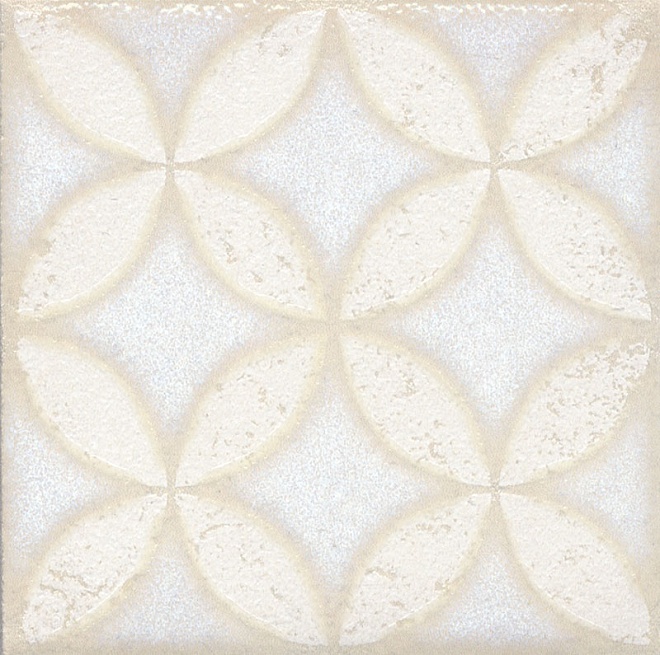 Kerama Marazzi Декор Амальфи Орнамент белый 9,8x9,8 STG\B401\1266 / Основное большое изображение