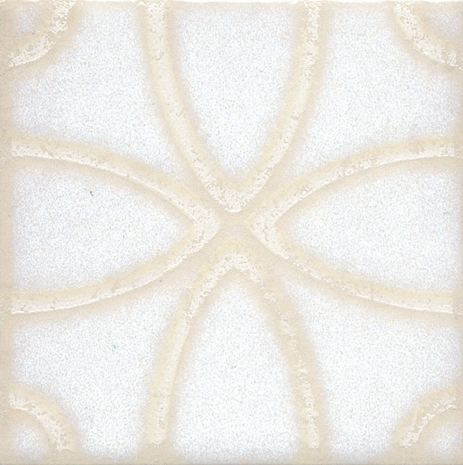 Kerama Marazzi Декор Амальфи Орнамент белый 9,8x9,8 STG\B405\1266 / Основное большое изображение