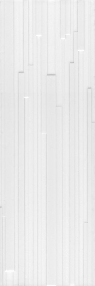Kerama Marazzi Плитка Бьянка белый глянцевый полоски 20x60 / Основное большое изображение