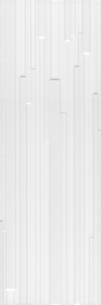 Kerama Marazzi Плитка Бьянка белый матовый полоски 20x60 / Основное большое изображение