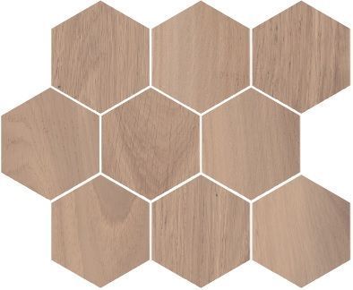 Kerama Marazzi Керамогранит Монруж капучино светлый, полотно из 9 частей 10,4x12 / Основное большое изображение