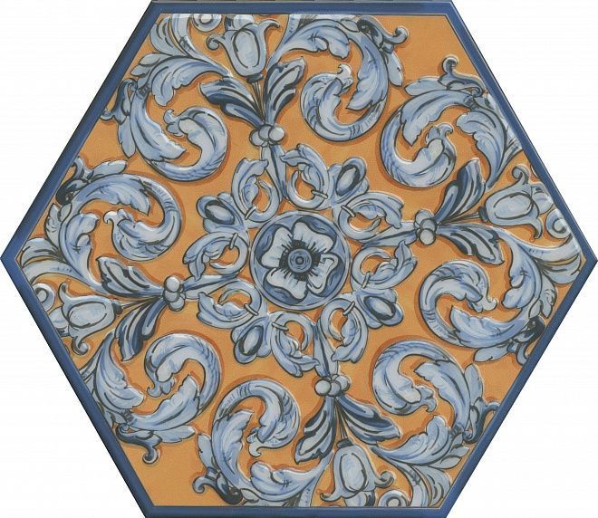 Kerama Marazzi Декор Площадь Испании напольный 29x33,4 OS\B13\SG2700 / Основное большое изображение