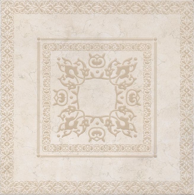 Kerama Marazzi Декор Резиденция напольный беж обрезной 50,2x50,2 / Основное большое изображение