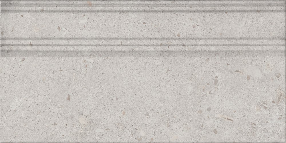 Kerama Marazzi Плинтус Риккарди серый светлый матовый обрезной 20x40 / Основное большое изображение