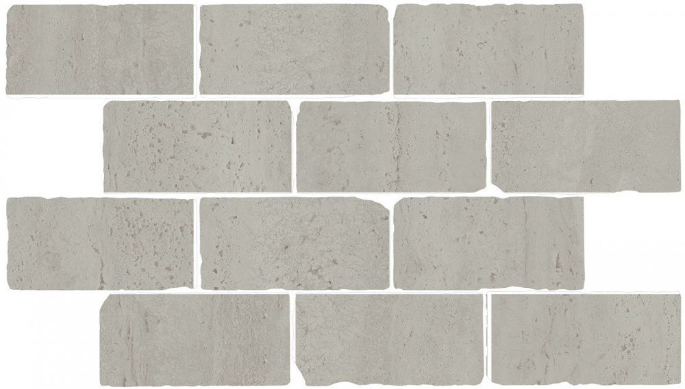 Kerama Marazzi Мозаика Сан-Марко Декор мозаичный серый светлый матовый обрезной BR032 / Основное большое изображение