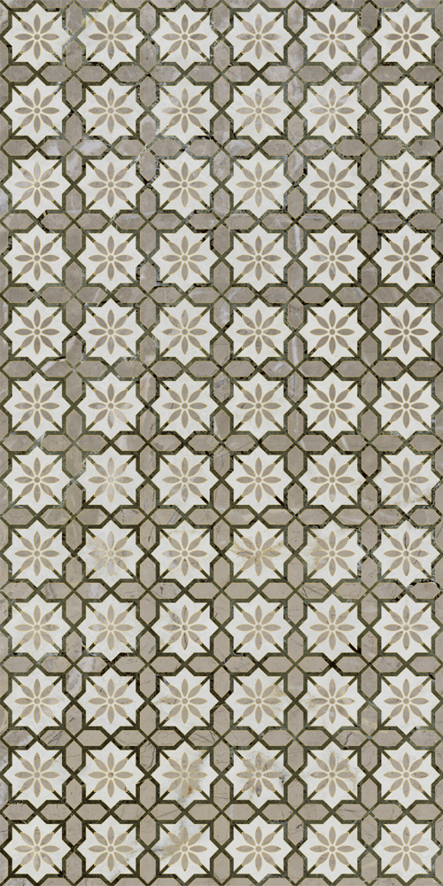 Kerama Marazzi Декор Серенада 2 глянцевый обрезной 30x60 / Основное большое изображение
