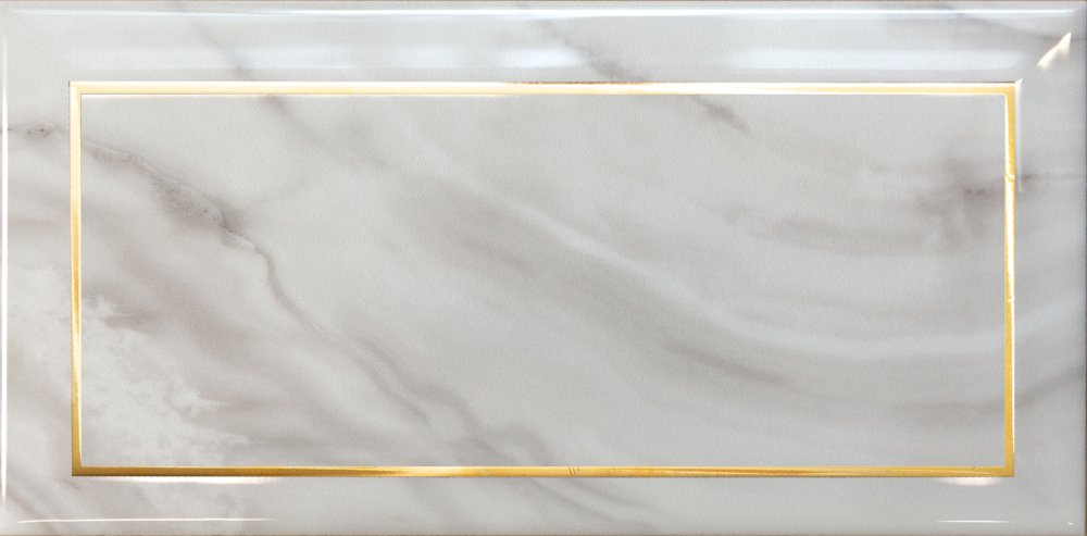Kerama Marazzi Декор Сеттиньяно белый глянцевый 9,9x20 / Основное большое изображение