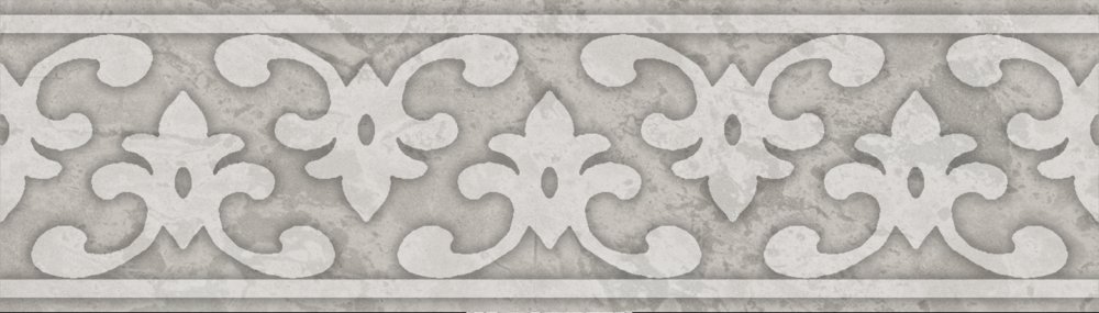 Kerama Marazzi Бордюр Ферони серый матовый 5,7x20 / Основное большое изображение
