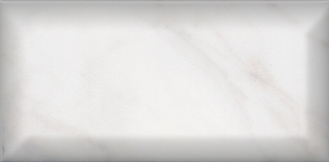 Kerama Marazzi Плитка Фрагонар белый грань 7,4x15 / Основное большое изображение