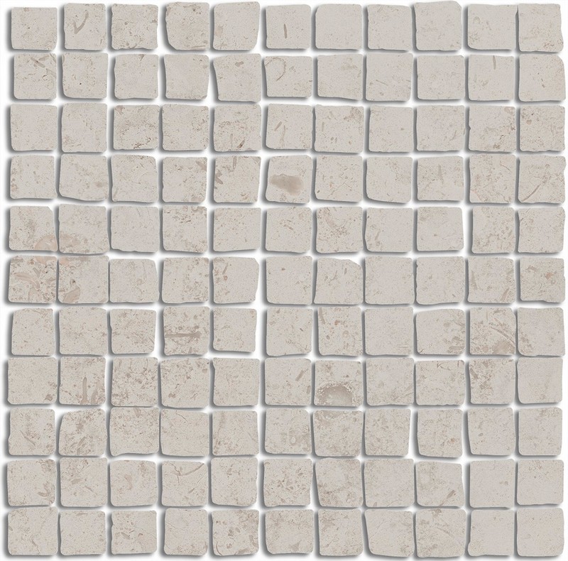 Kerama Marazzi MBS003 Про Лаймстоун Спакко мозаичный серый светлый матовый 20х20х0,9 декор (гранит) / Основное большое изображение