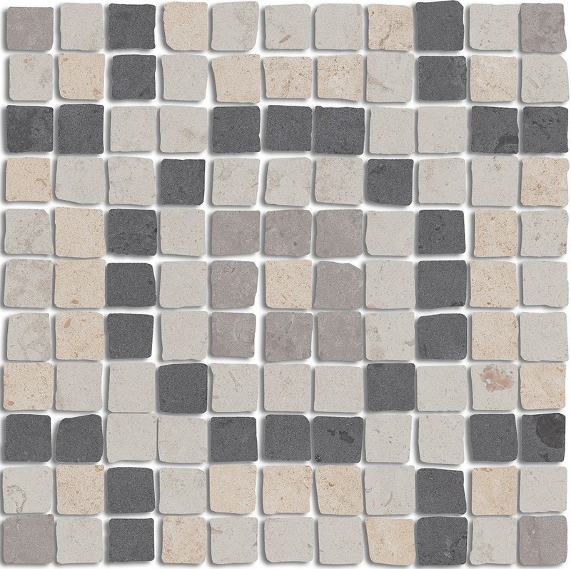 Kerama Marazzi MBS007 Про Лаймстоун Спакко 1 мозаичный матовый 20х20х0,9 декор (гранит) / Основное большое изображение
